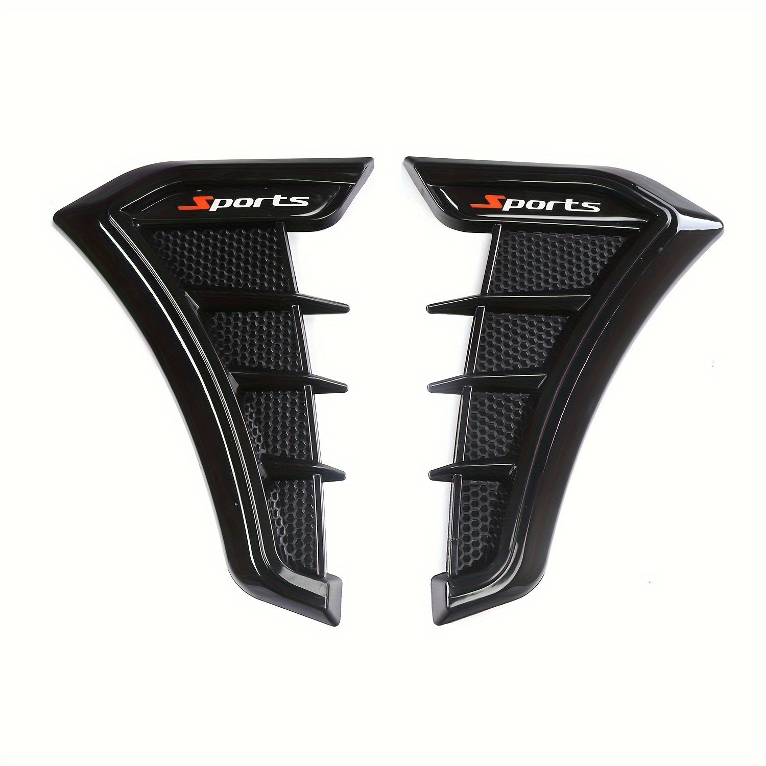 Juego de 2 pegatinas universales para guardabarros de automóviles, adhesivos decorativos para modificación de coches