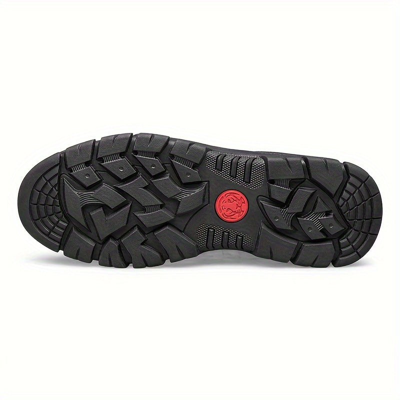 Men's Slip On Loafer Shoes Durable Non-Slip Casual Outdoor Rubber PU All-Season