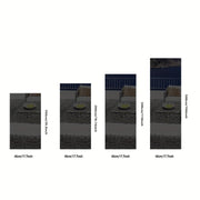 Black Solar Film One Roll Static Glass Window Insulation Film for Home Office