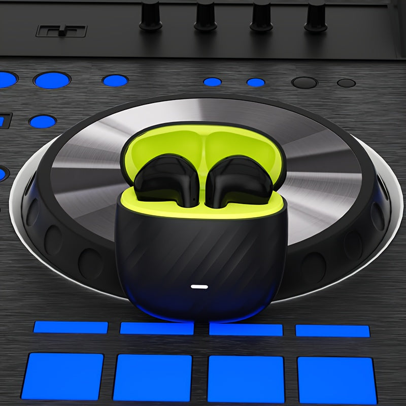 Беспроводные наушники Asus с микрофоном, длительным временем работы от батареи и зарядным чехлом для игр и музыки.