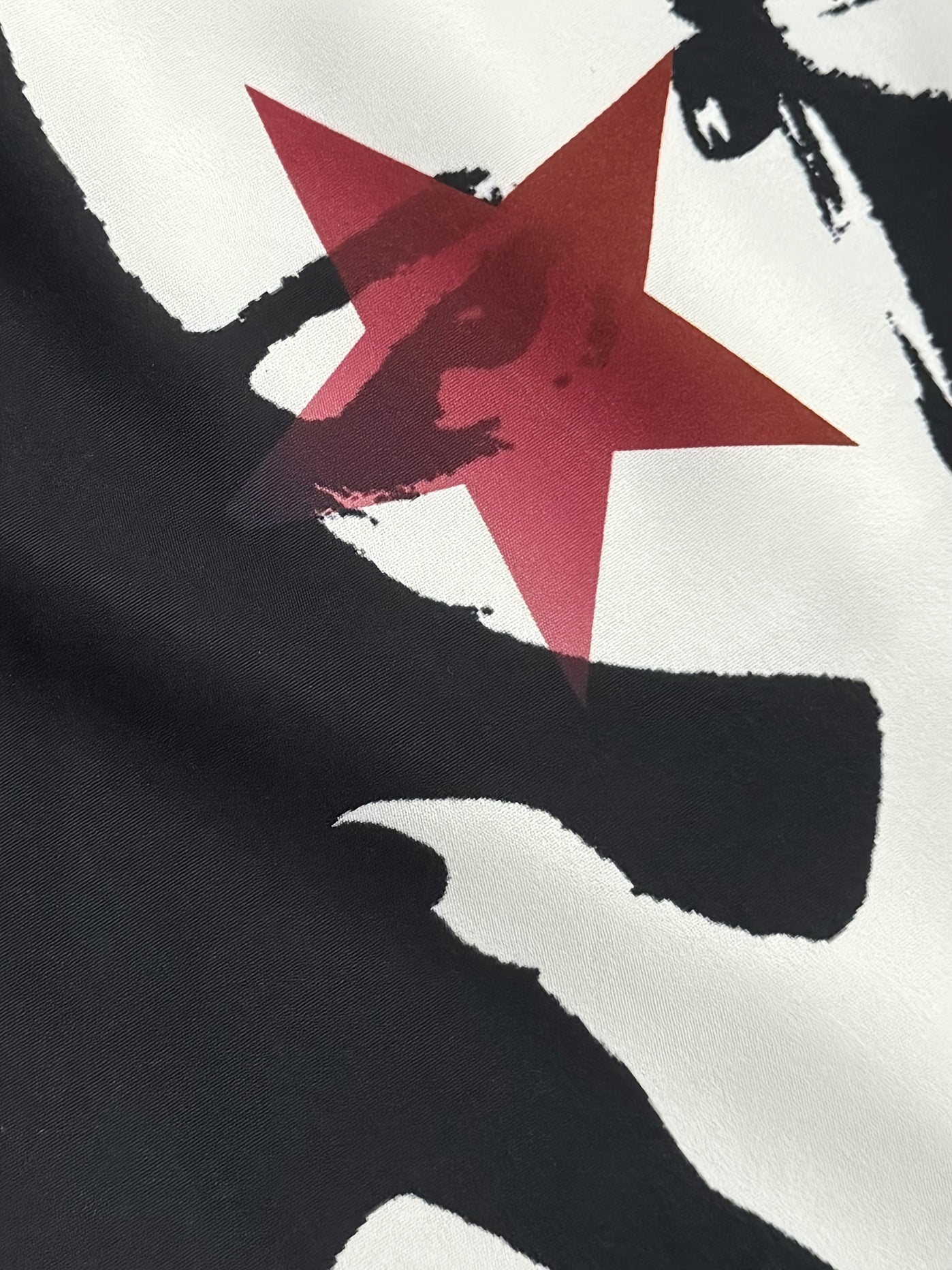 Men's Printed Shorts Summer Casual Street Style Polyester Drawstring Waist