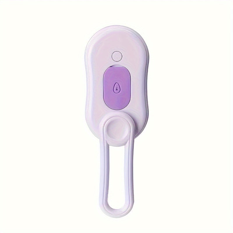 USB Rechargeable Steam Pet Grooming Brush with Silicone Bristles for Long and Short Hair