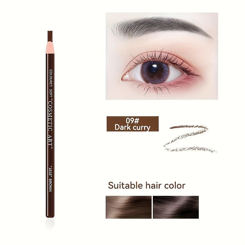 Women's Cosmetic Soft Eyebrow Pencil Waterproof Durable No Shaving Needed