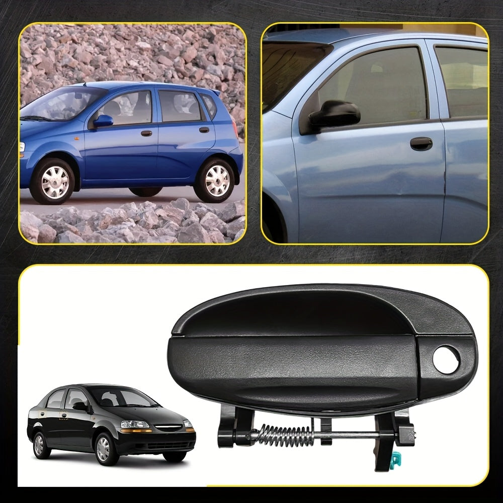 Outside Car Door Handle for Sedan Compatible with Chevy Aveo and Kalos