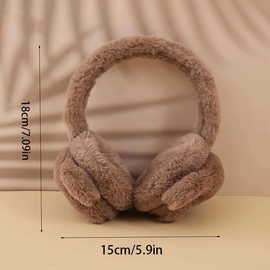 Cute Cartoon Puppy Ear Warmers Knit Headband Winter Warmth Comfortable Fit