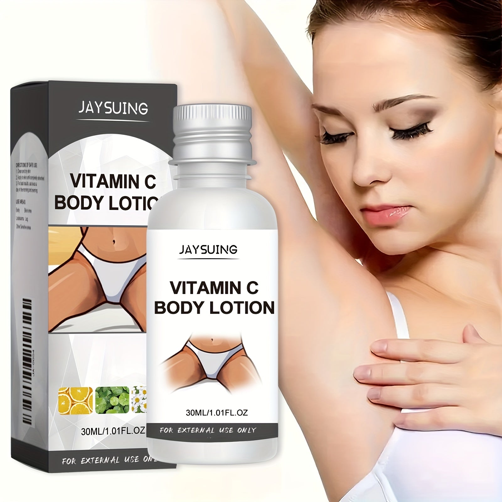 Crema ligera diaria para mujeres en color beige claro para áreas íntimas, axilas, rostro