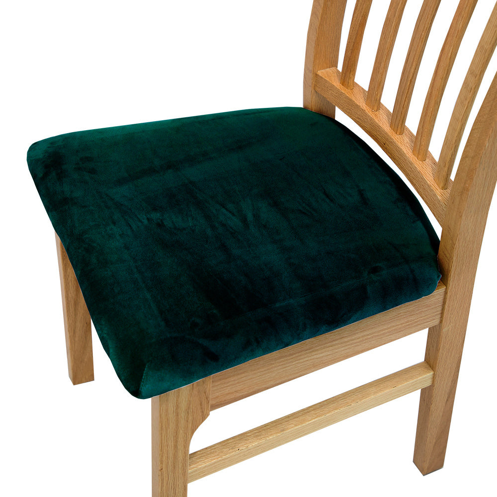 Velvet Dining Chair Slipcovers for Home and Event Decor, 1 Piece