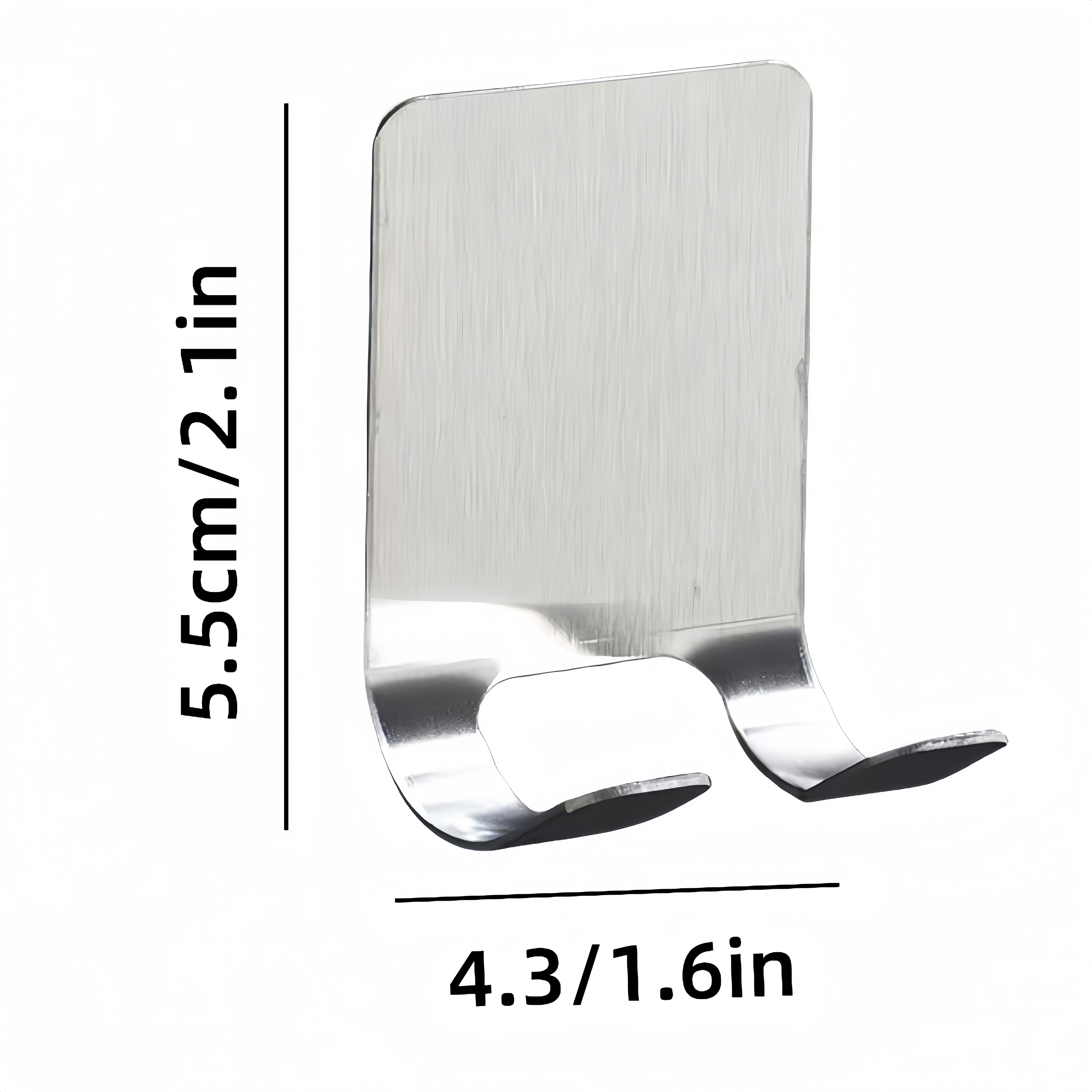 Razor Holder Stainless Steel Bathroom Organizer Rustproof Clear