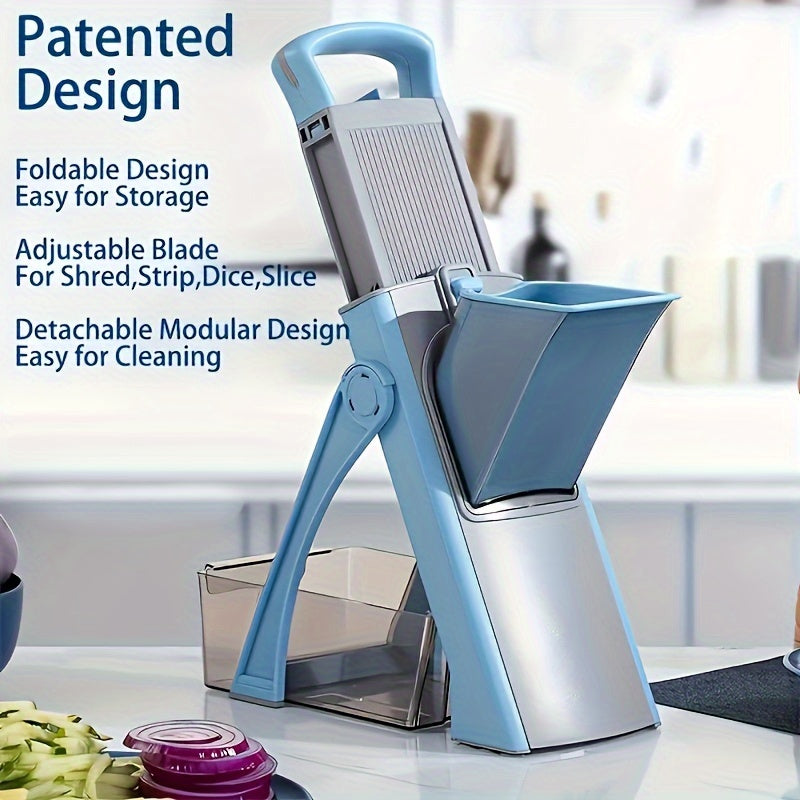 Handheld Vegetable Slicer and Grater, Plastic Cutter for Carrots and Potatoes