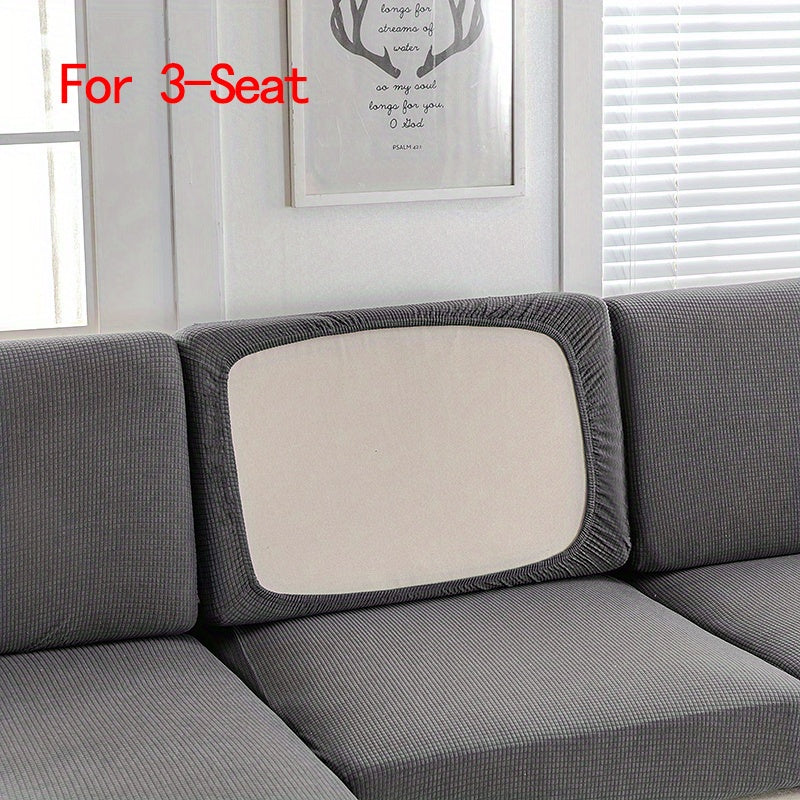 Vafli makkajo'xori velur divan qoplamasi - yotoqxona, ofis, yashash xonasi uchun mebelni sirpanishdan himoya qiluvchi - divan uchun uy bezak qoplamasi.