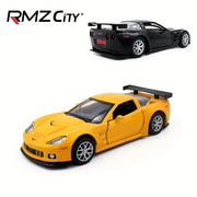 Kids 1:36 Scale Vintage Zinc Alloy Car Model Open Doors Pull-Back Action