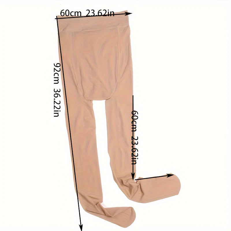 Plus Size Sheer Pantyhose for Women High Elastic Slimming Aurora Tights