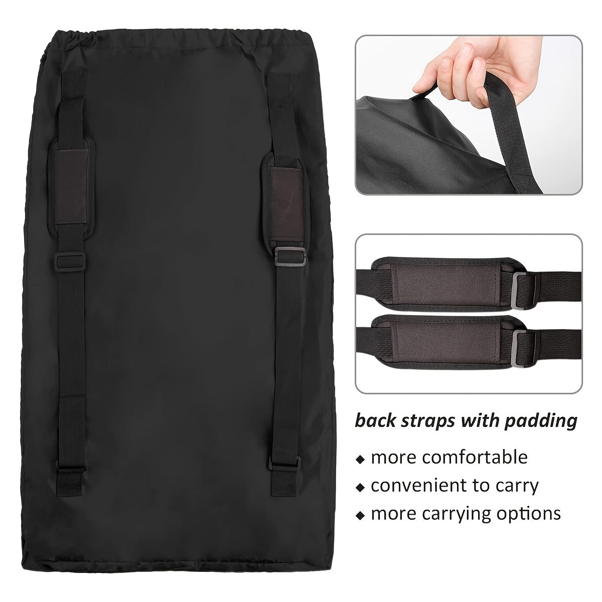 Universal Car Seat Travel Bag Water Resistant Ripstop Fabric