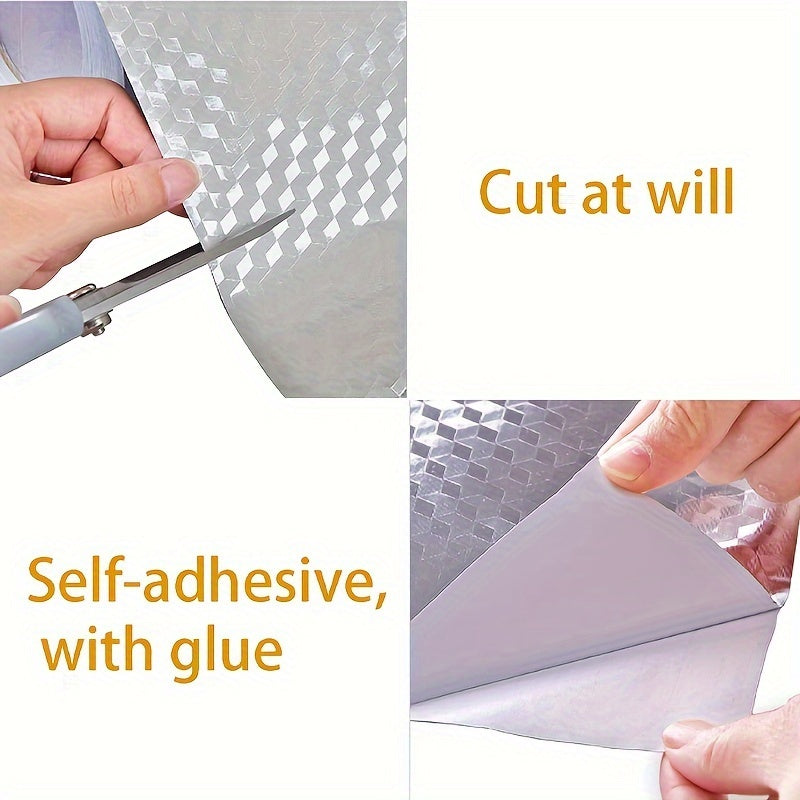 Self-Adhesive Kitchen Backsplash Stickers Waterproof PVC Peel and Stick Wall Covering