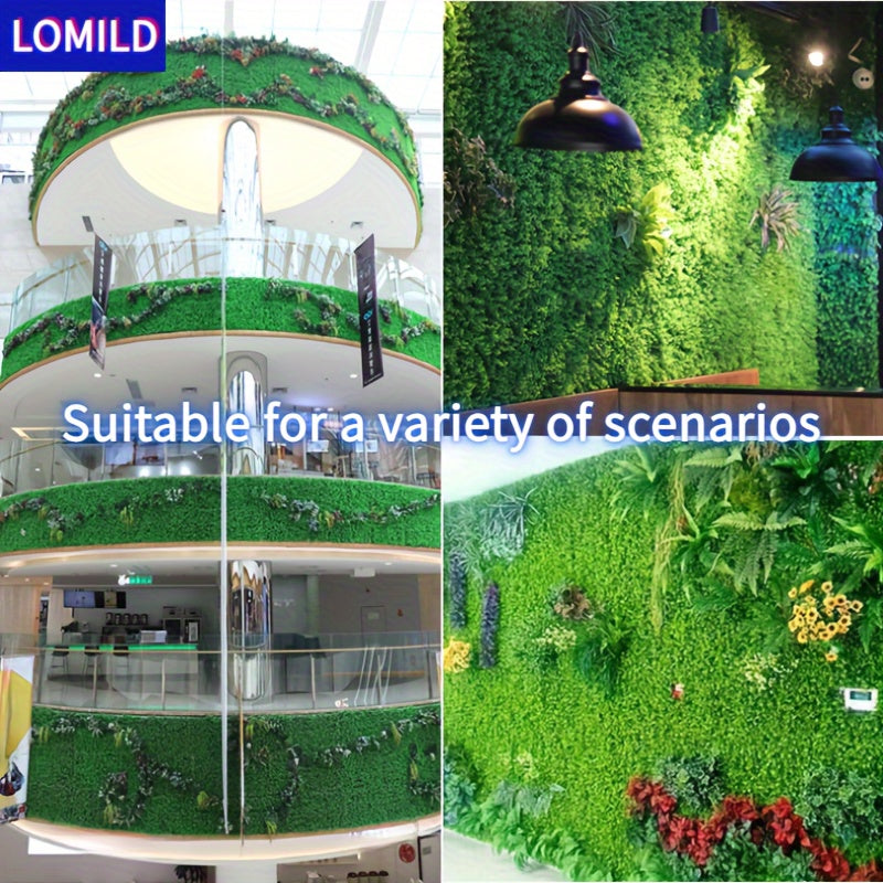 Artificial Green Plants for Outdoor Wall Decoration Wedding Festival Tying