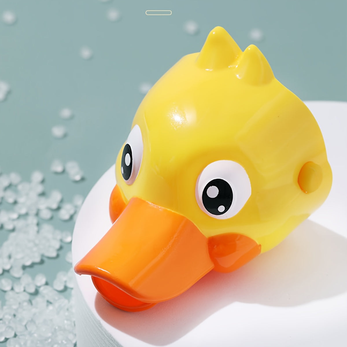 Kids Faucet Extender BPA-Free Splash-Proof Blue and Yellow