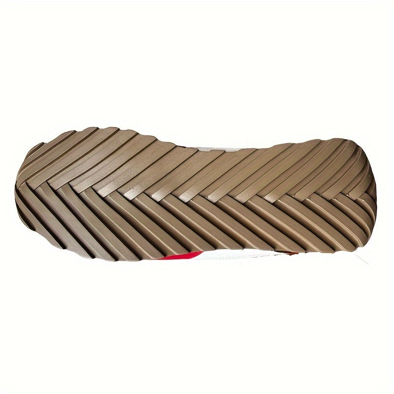 Men's Casual Sneakers Low Top Lace-Up Rubber Sole Fabric Lining