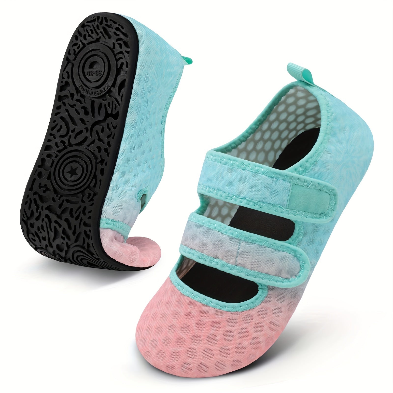 Water Shoes for Women & Men, Breathable & Quick-Dry, Adjustable, Rubber Sole
