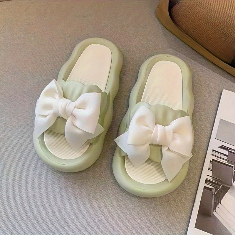 Цветные слипоны на толстой подошве из ПВХ, низкий каблук, всесезонные