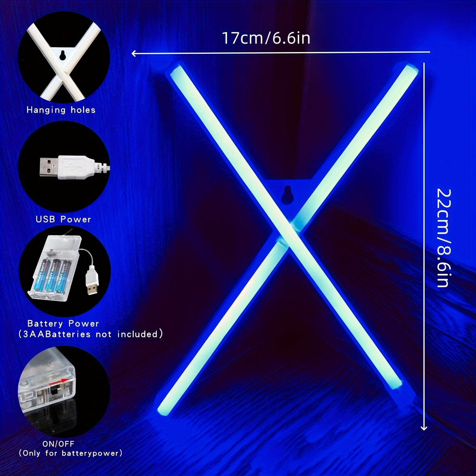 Neon LED harf yorug'lik belgisi, USB yoki batareyalar bilan quvvatlanadi, yotoqxona bezatish yoki maxsus tadbirlar uchun mukammal.