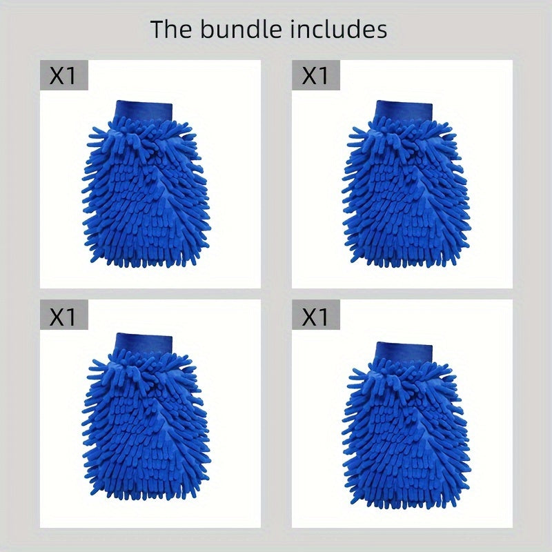 Avtomobilni yuvish uchun qo‘lqoplar, yumshoq sochiq qo‘lqoplar, avtomobillar va oynalarni tozalash uchun