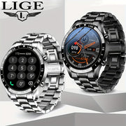 Smart Watch for Women and Men 3.53cm HD Display Fitness Tracker with Call Notifications Sleep Monitoring Compatible with Android iOS