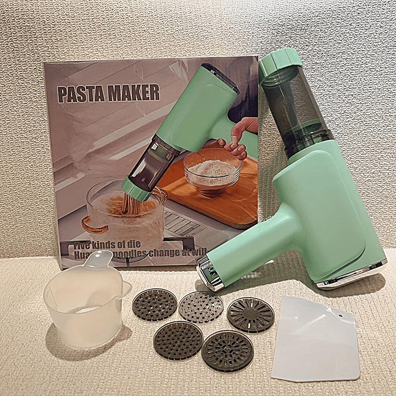 Avtomatik makaron tayyorlash mashinasi, portativ, qo'lda, elektr bilan ishlovchi pishirish