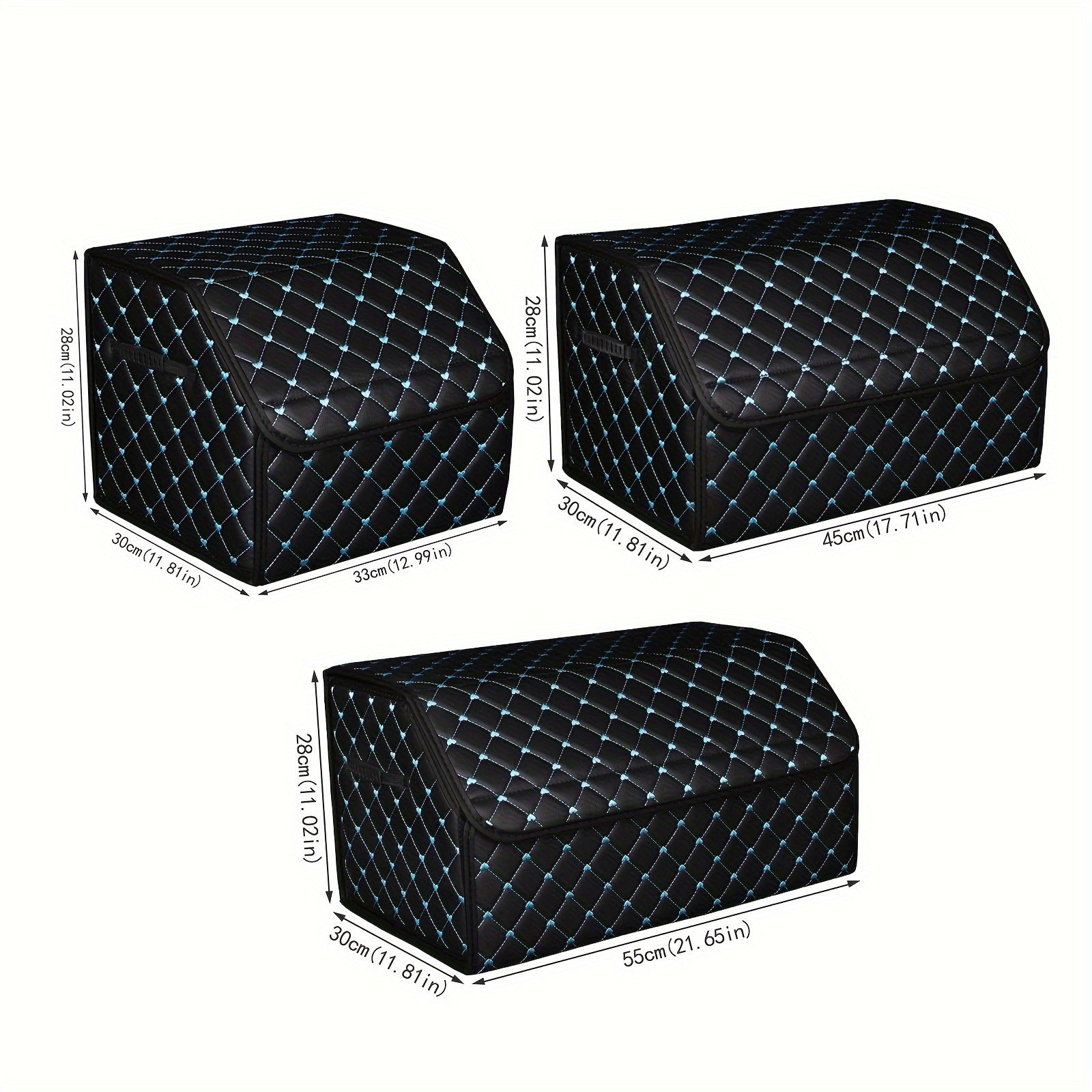 Ayollar uchun avtomobil bagaj tashkilotchisi saqlash qutisi ko‘p maqsadli tartibli va kichik narsalar uchun