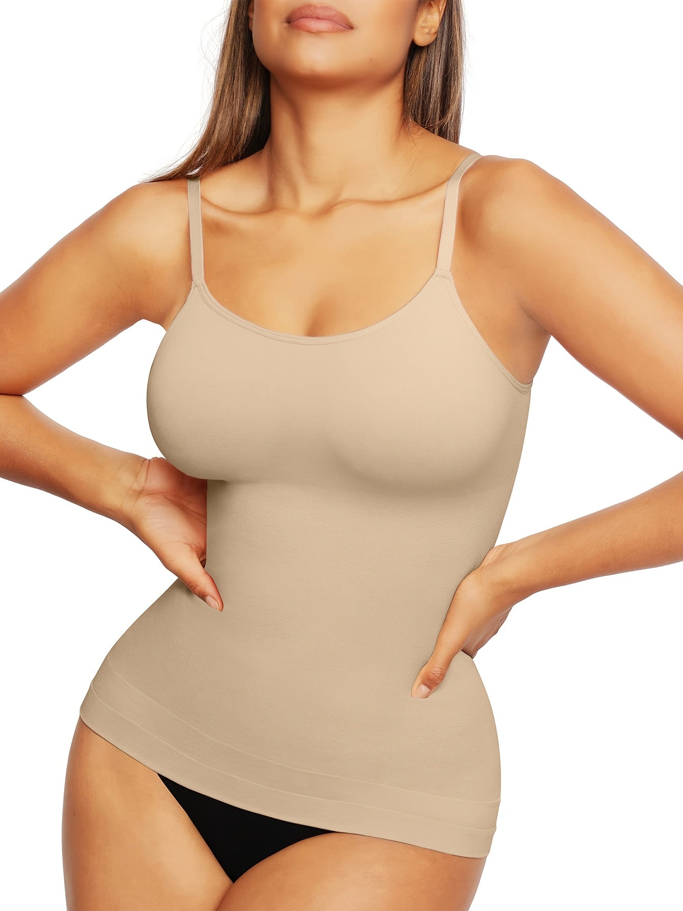 Women’s Breathable Seamless Sports Tank Top Sleeveless Stretchy Polyamide Elastane