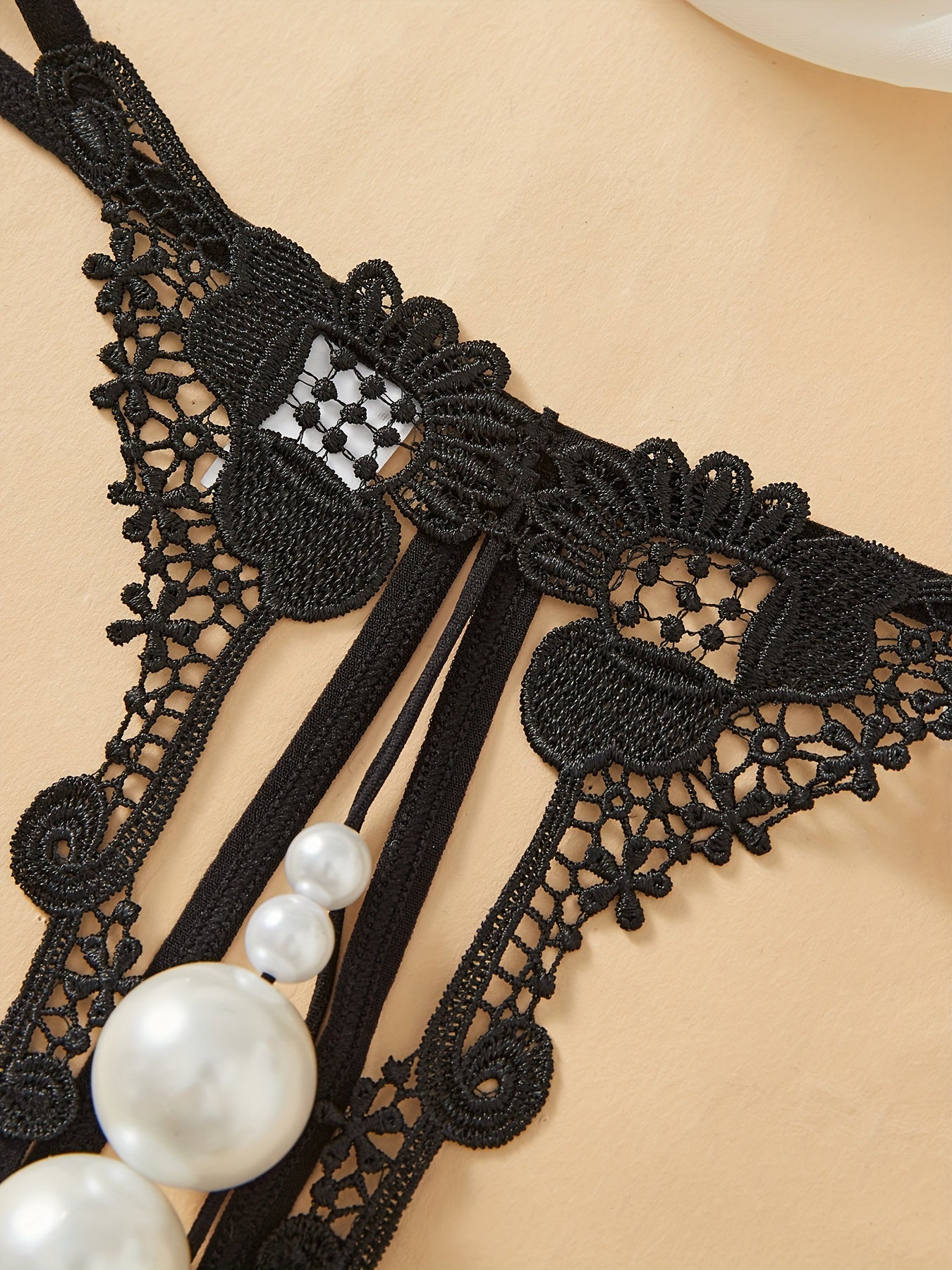 Большое жемчужное нижнее белье для женщин