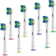 Recambio de cabezales de cepillo de dientes para cepillo eléctrico 8 unidades