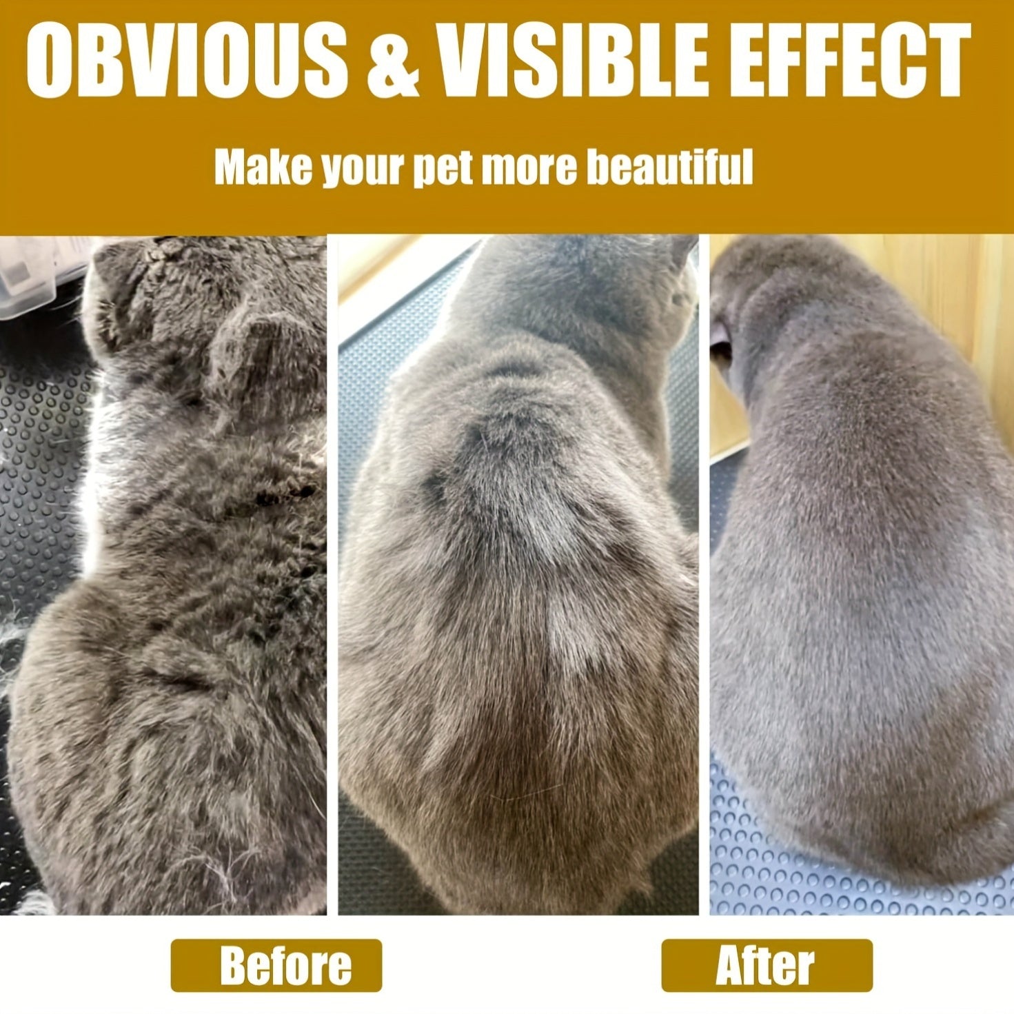 3-in-1 Pet Grooming Tool with Steam Brush, Spray, Hair Removal for Cats and Dogs