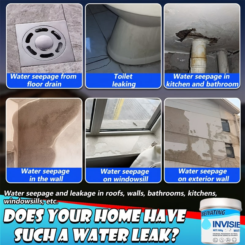 Waterproof Sealant for Wood Plastic Glass Marble Ceramic 100g 200g 400g