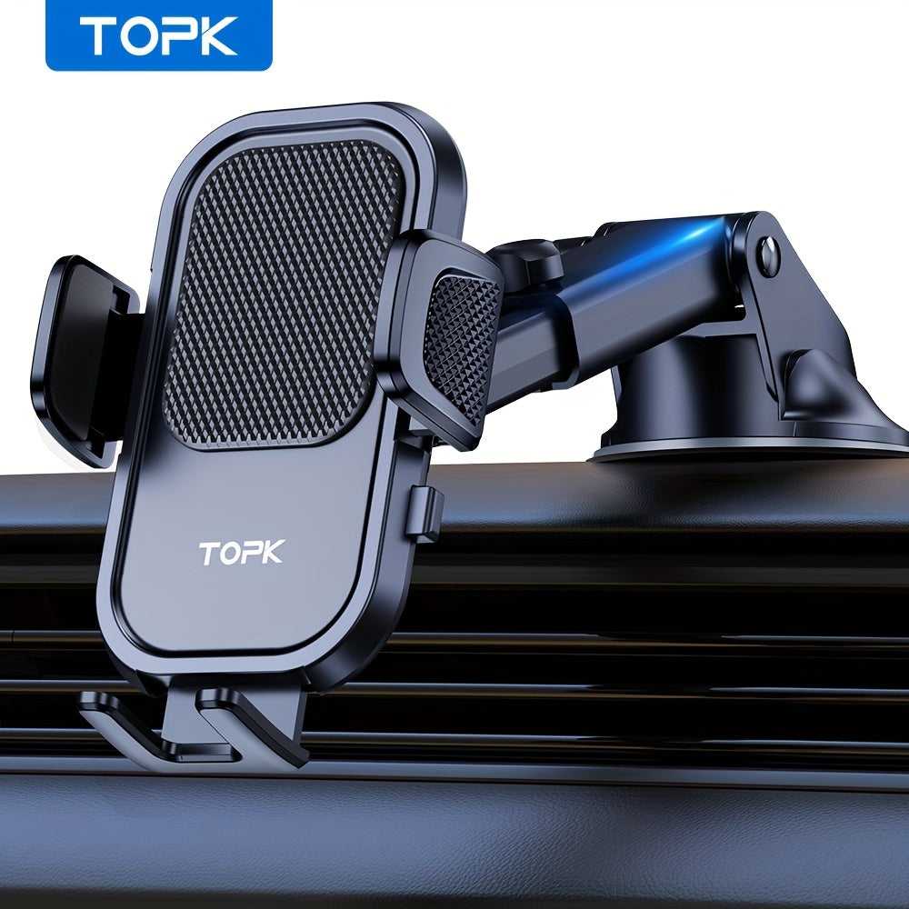 Soporte universal para teléfono de coche — Soporte móvil para tablero, ajustable, estable