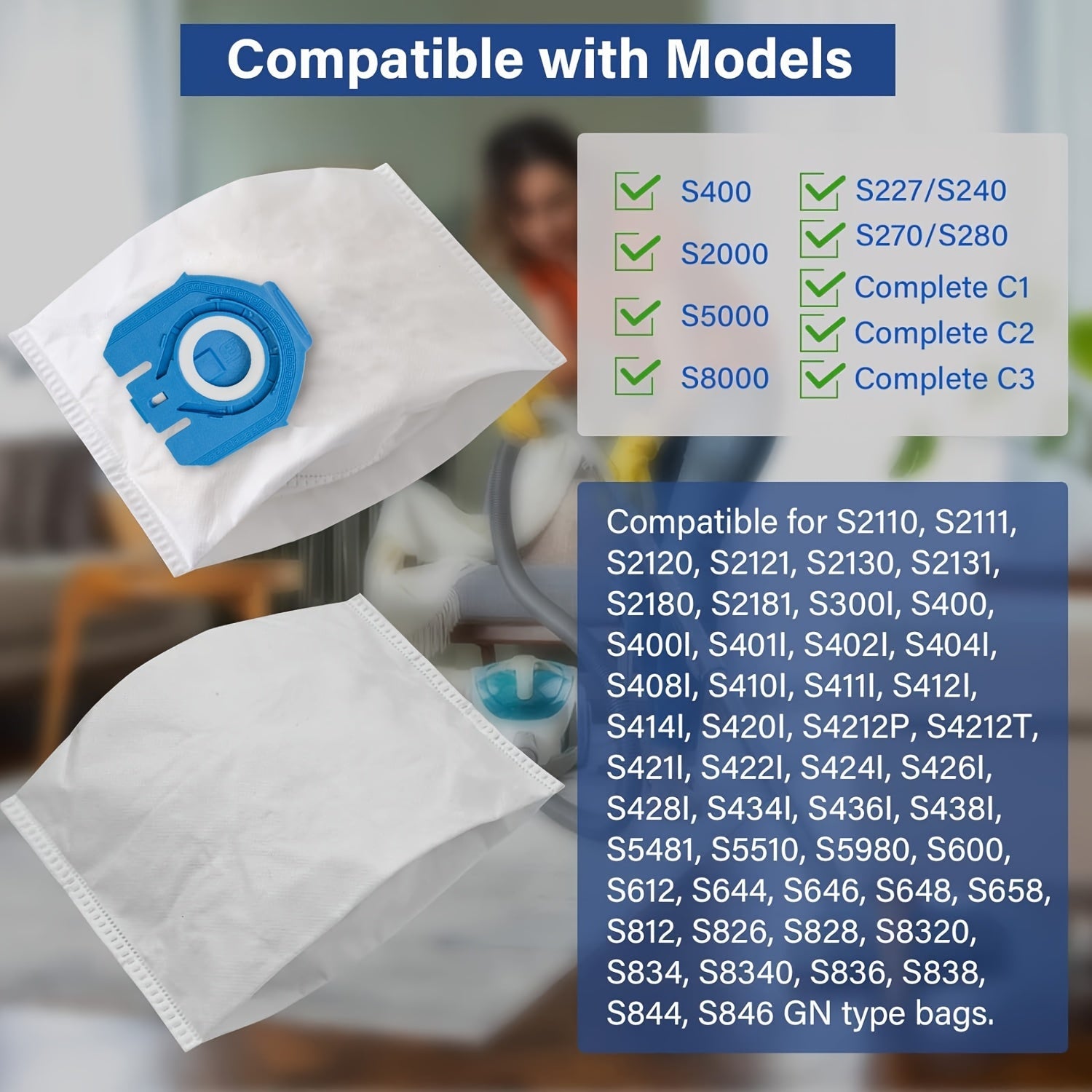 Filtrlari bilan 8 ta 3D Havo Tozalash To'pchaklari uchun Tozalash Vositalari uchun to'plam
