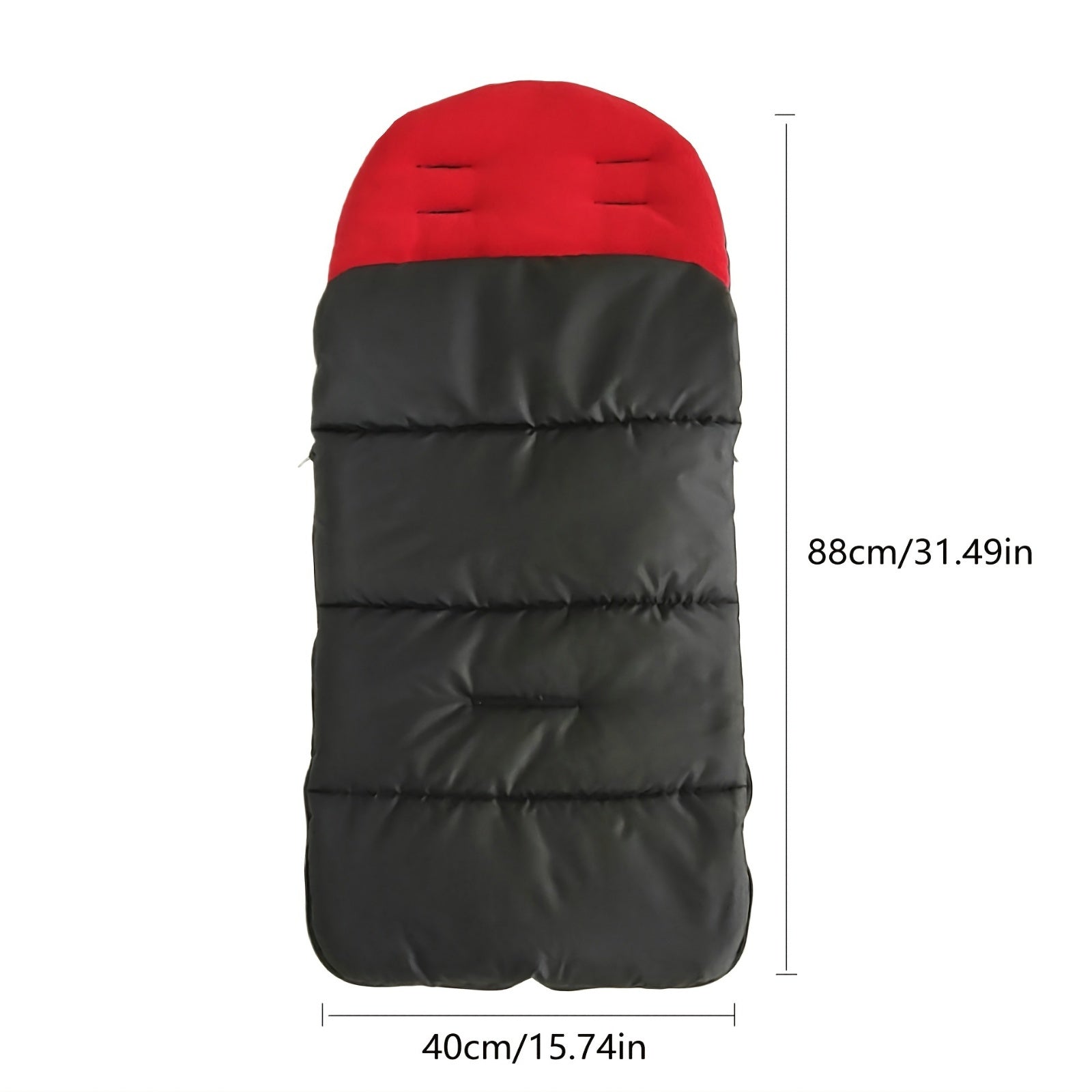 Insulating Cotton Stroller Blanket for Autumn Winter Windproof Anti-Kick Design