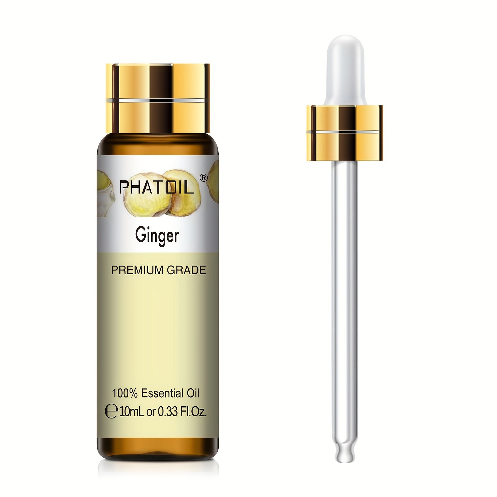 PHATOIL Efir moyi Yagona 10ml - Kayfiyatni ko'taruvchi aromaterapiya suvi, ko'p maqsadli foydalanish, yuqori sifatli, oqmas, UV nurlanishiga chidamli - 1 shisha