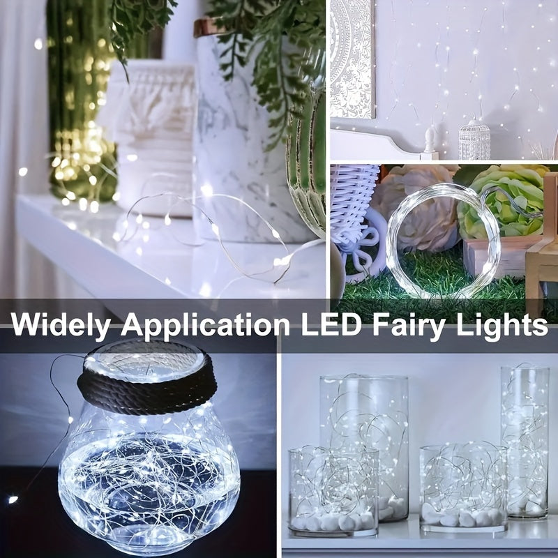 20m 200 LED USB-Powered Decorative String Lights with Remote Control for Indoor Outdoor Use