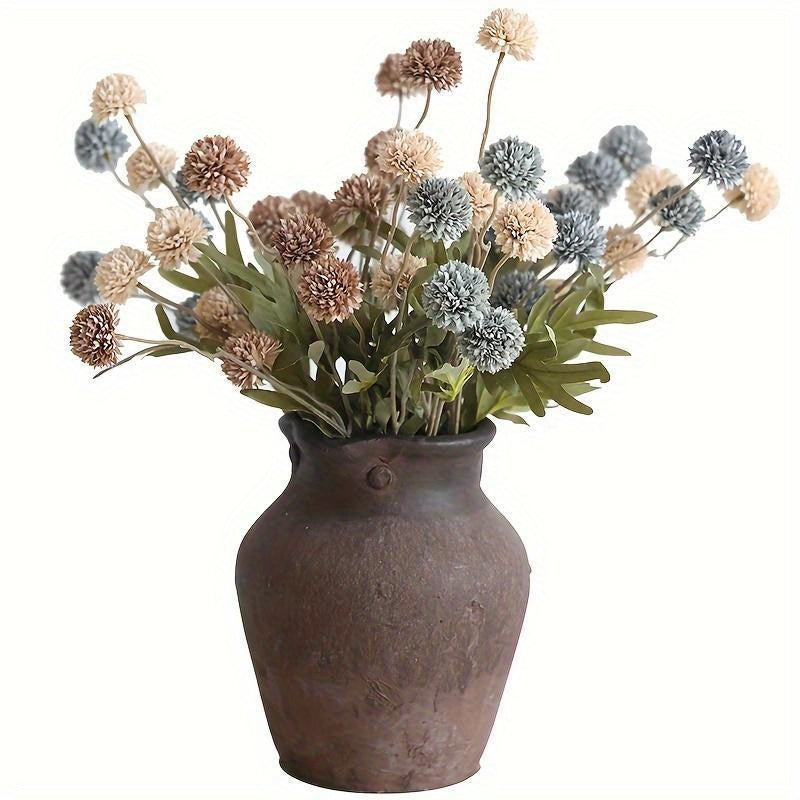 European-Style Artificial Dandelion Flower Decoration with Colorful Flowers