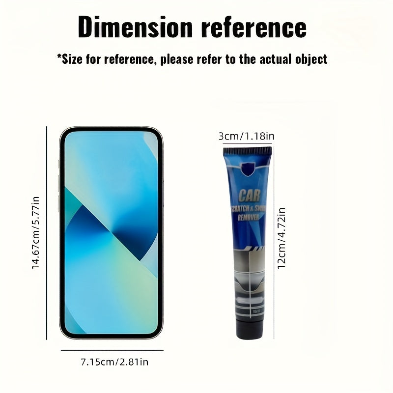 Kit de removedor de arañazos para coche - Restaurador de brillo rápido para todos los colores de pintura