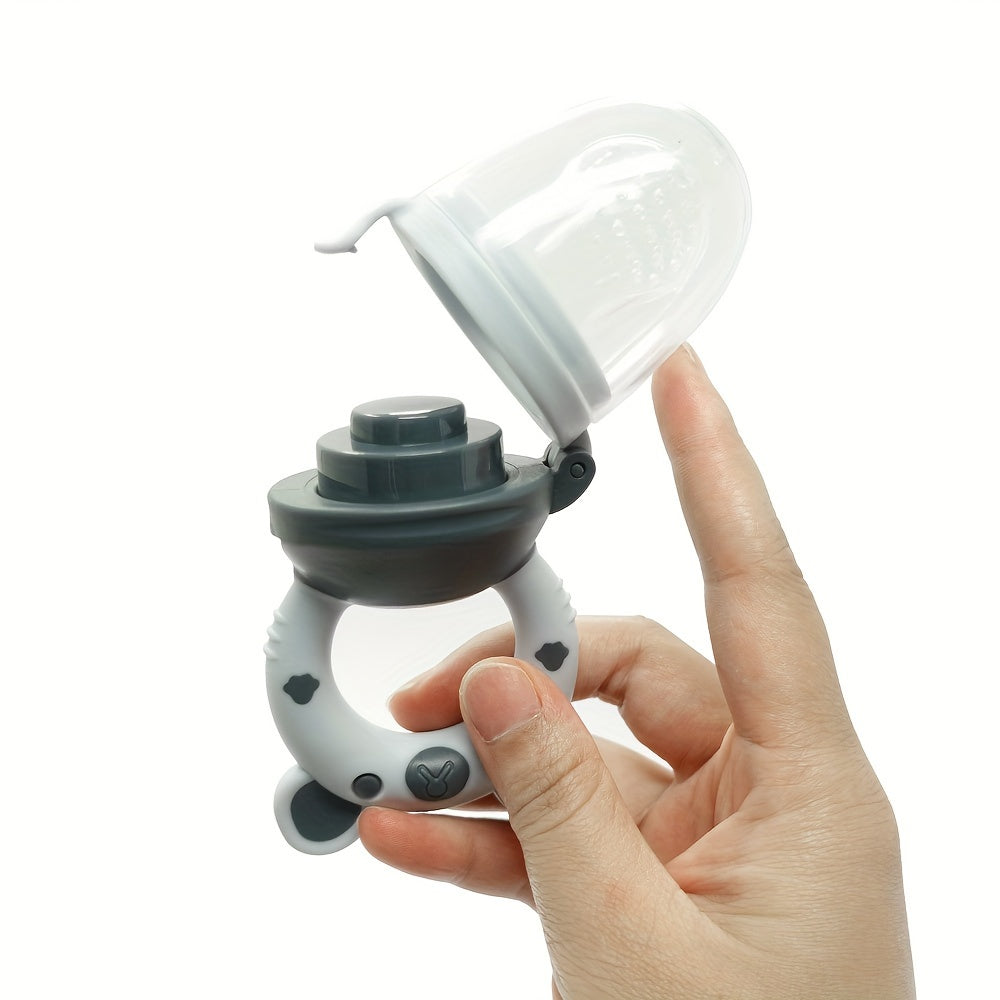 Chupete de silicona para alimentar a bebés con frutas y verduras, con alimentador fresco y molde para paletas de leche materna