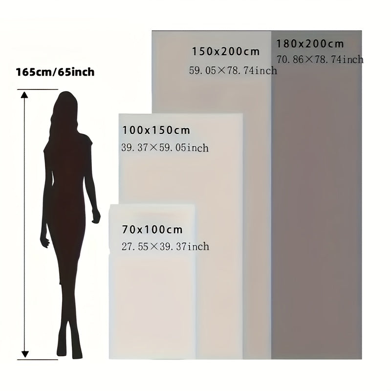 Khaki Flannel Throw Blanket Soft Cozy for Couch Bed Travel 50x60 Inches