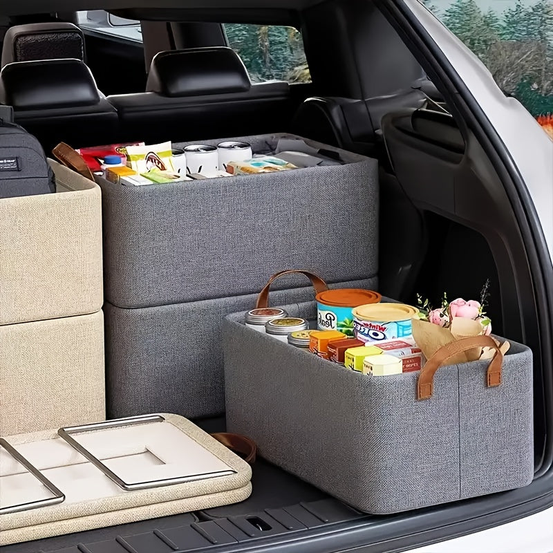 Большая складная коробка для хранения со стальной рамой, водонепроницаемая, устойчивая к царапинам, 26 л