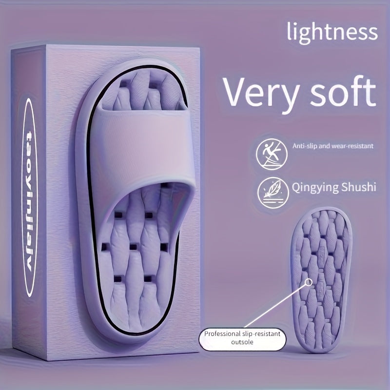 Women’s EVA Slip-On Slippers with Cut-Out Design for Indoor Outdoor Use