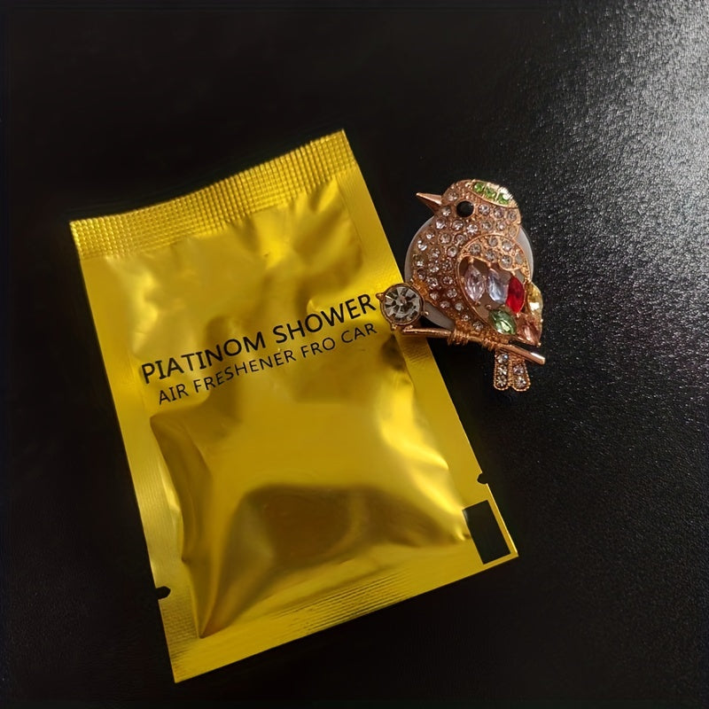 Avtomobil Dekor Aromaterapiya Klipi Rang-barang Qush Parvozchi Avtomobil Havo Chiqishi Hidi Klipi