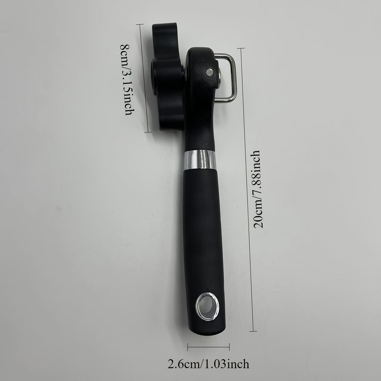Durable Plastic and Metal Can Opener Stainless Steel Easy-Open Kitchen Tool