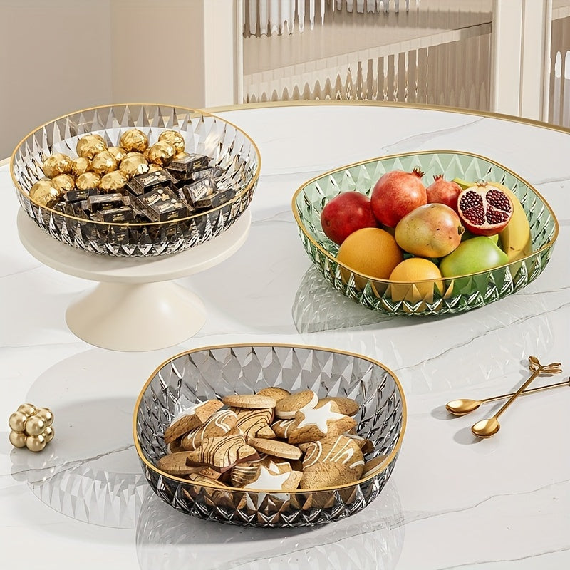 Home Living Fruit Tray for Fruits Snacks and Candy Office Use