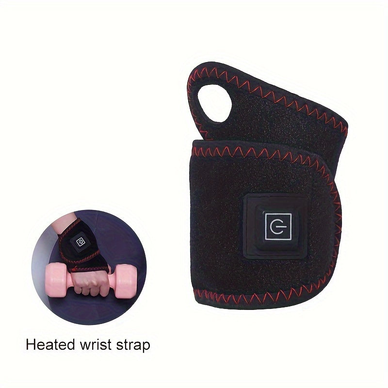 USB orqali zaryadlanadigan tizzalar, bilaklar, toqimalar, tirsaklar va yelka himoyalari bilan bo'g'imlarni yengillashtirish uchun isitiladigan massajchi.