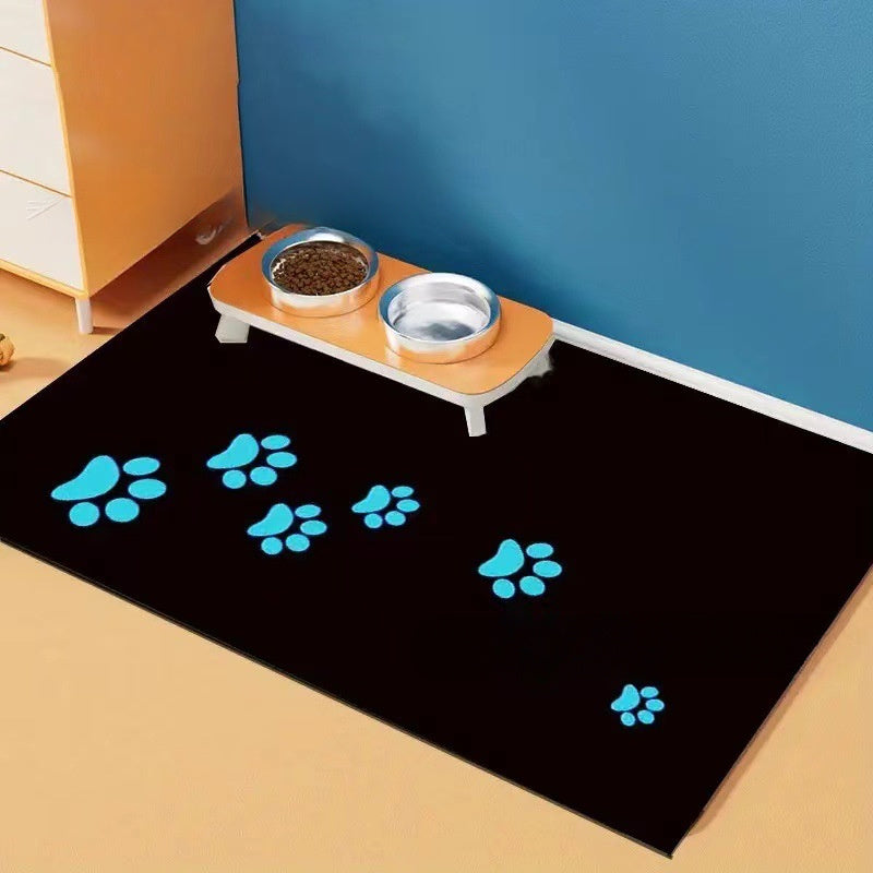 Waterproof Pet Feeding Mat for Cats and Dogs Durable Water-Resistant Scratch-Resistant Easy to Clean