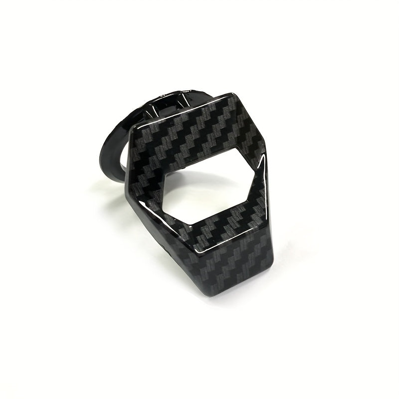 Universal Car Push-Button Start Switch Protective Cover Black Durable Silicon